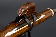 Snakewood Native American Flute, Minor, Mid G-4, #E8C